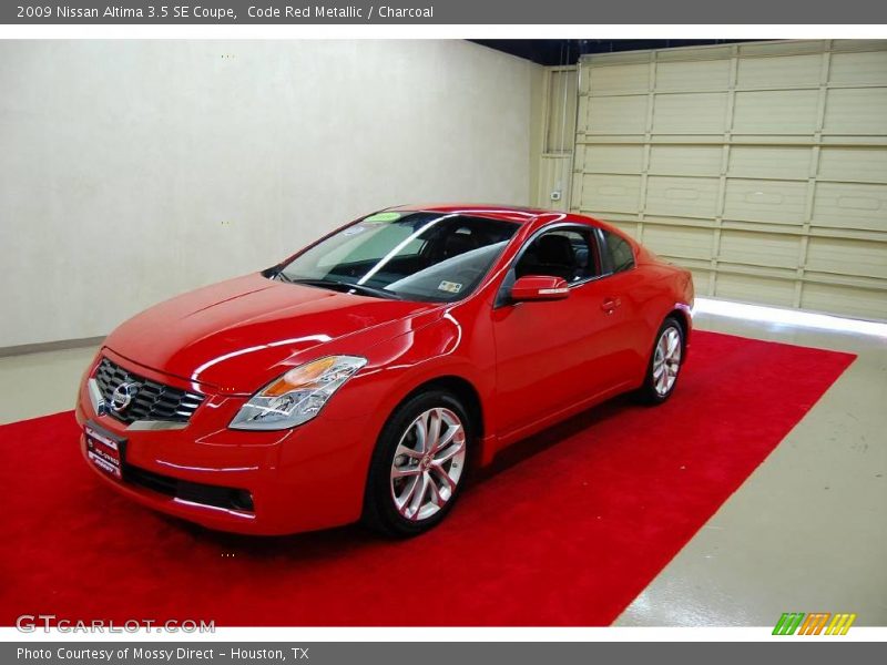 Code Red Metallic / Charcoal 2009 Nissan Altima 3.5 SE Coupe