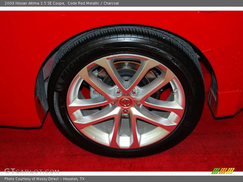 Code Red Metallic / Charcoal 2009 Nissan Altima 3.5 SE Coupe