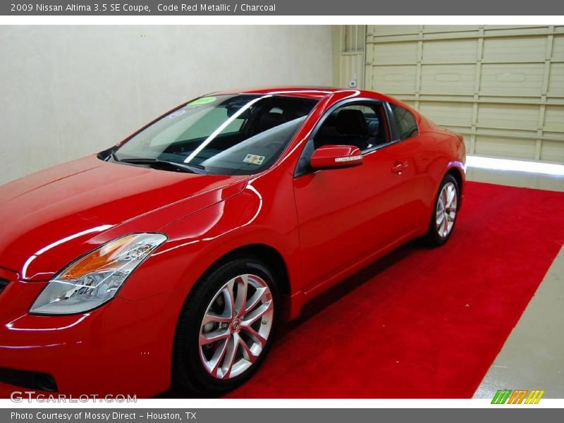 Code Red Metallic / Charcoal 2009 Nissan Altima 3.5 SE Coupe