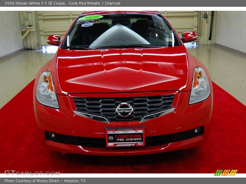 Code Red Metallic / Charcoal 2009 Nissan Altima 3.5 SE Coupe