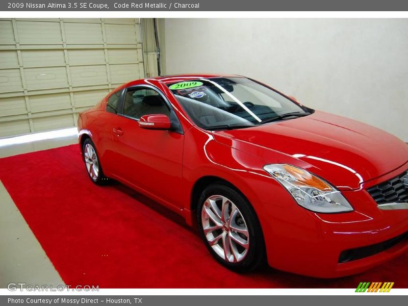 Code Red Metallic / Charcoal 2009 Nissan Altima 3.5 SE Coupe