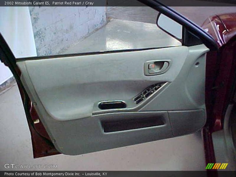 Patriot Red Pearl / Gray 2002 Mitsubishi Galant ES