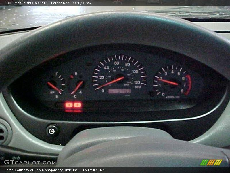 Patriot Red Pearl / Gray 2002 Mitsubishi Galant ES