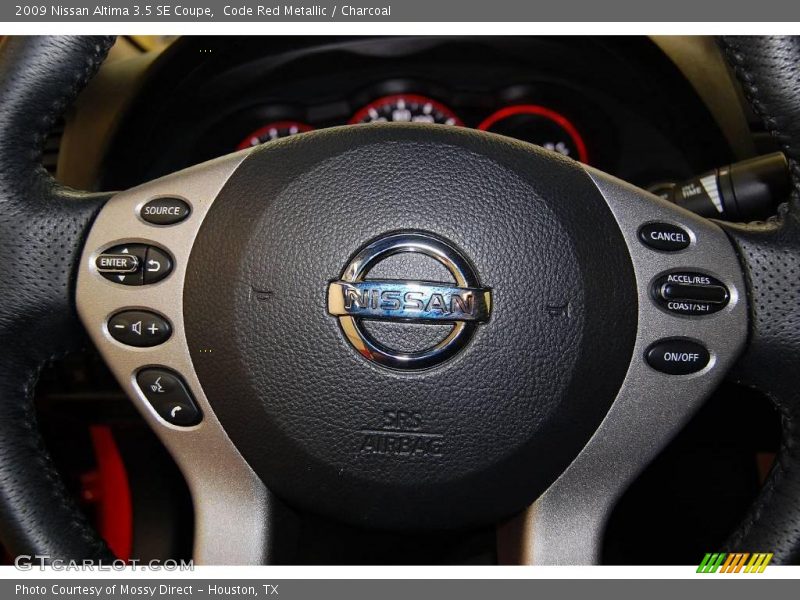 Code Red Metallic / Charcoal 2009 Nissan Altima 3.5 SE Coupe