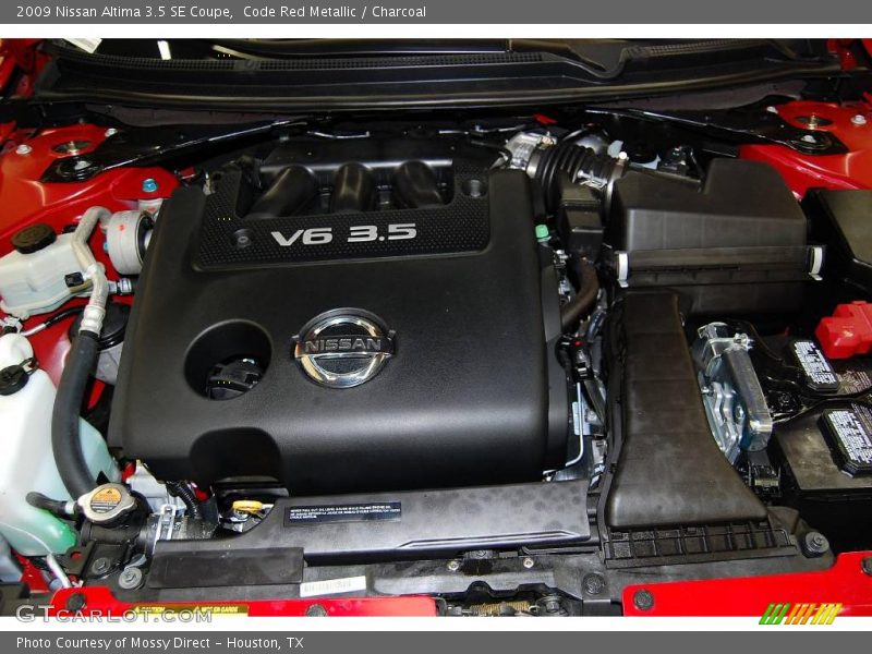 Code Red Metallic / Charcoal 2009 Nissan Altima 3.5 SE Coupe