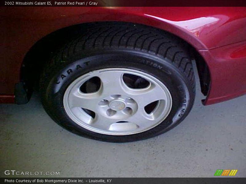 Patriot Red Pearl / Gray 2002 Mitsubishi Galant ES
