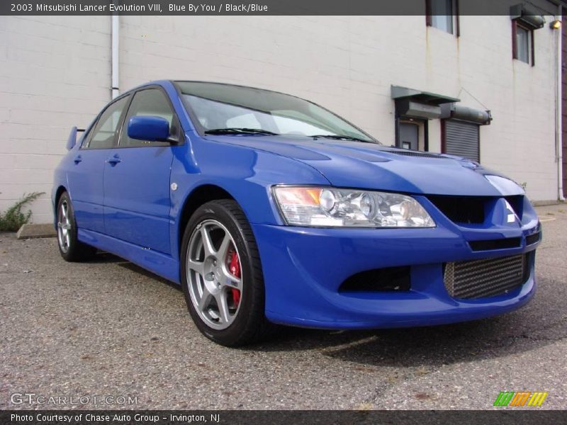Blue By You / Black/Blue 2003 Mitsubishi Lancer Evolution VIII