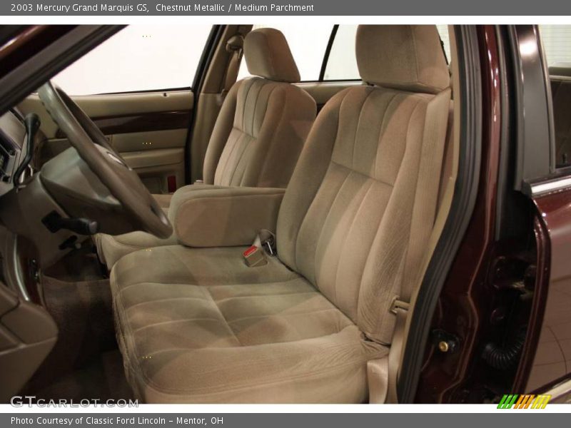 Chestnut Metallic / Medium Parchment 2003 Mercury Grand Marquis GS