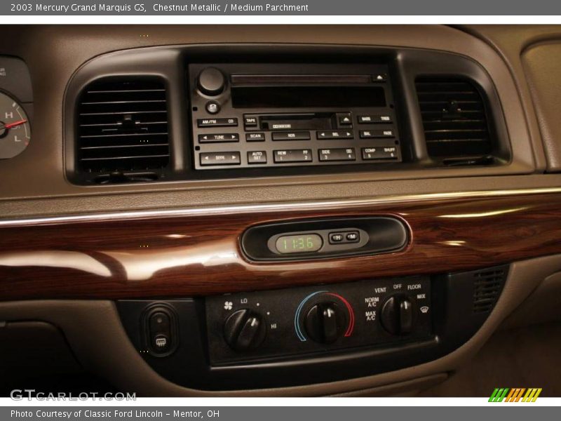 Controls of 2003 Grand Marquis GS