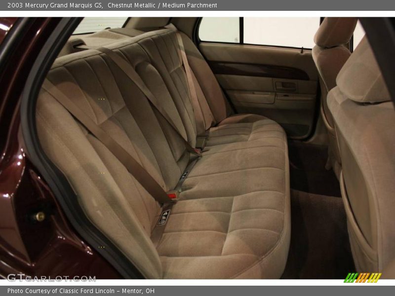 Chestnut Metallic / Medium Parchment 2003 Mercury Grand Marquis GS