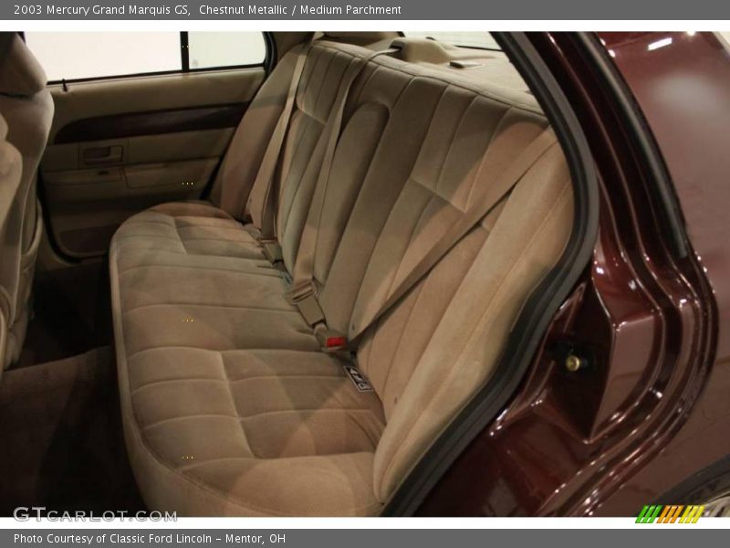 Chestnut Metallic / Medium Parchment 2003 Mercury Grand Marquis GS