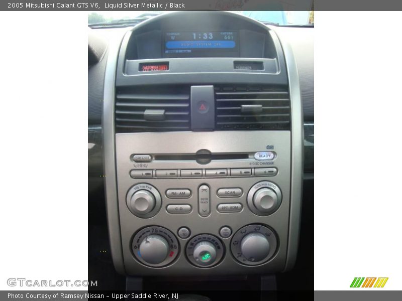 Liquid Silver Metallic / Black 2005 Mitsubishi Galant GTS V6