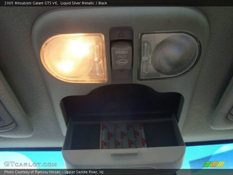 Liquid Silver Metallic / Black 2005 Mitsubishi Galant GTS V6