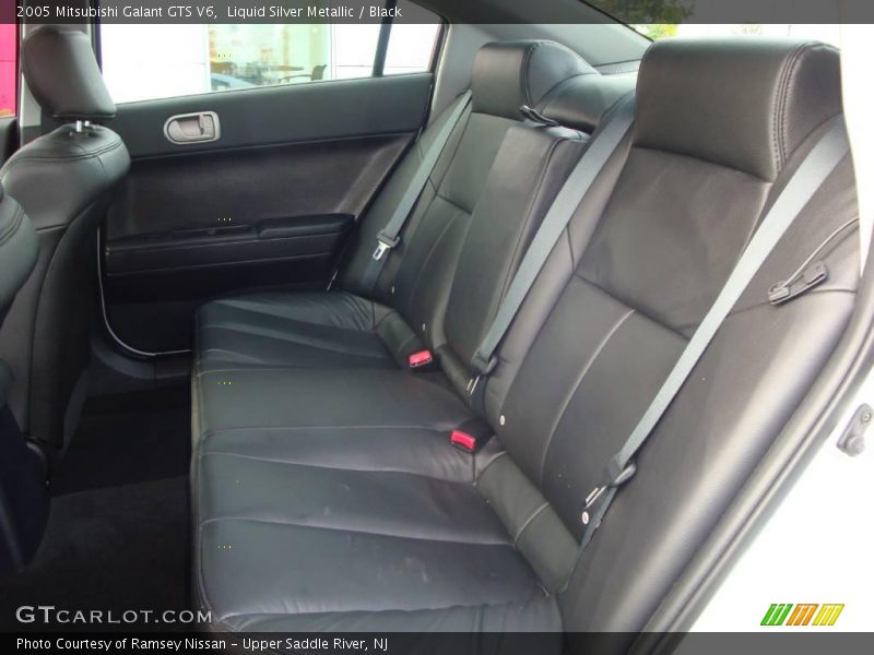 Liquid Silver Metallic / Black 2005 Mitsubishi Galant GTS V6