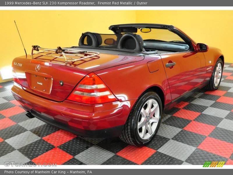 Firemist Red Metallic / Oyster 1999 Mercedes-Benz SLK 230 Kompressor Roadster