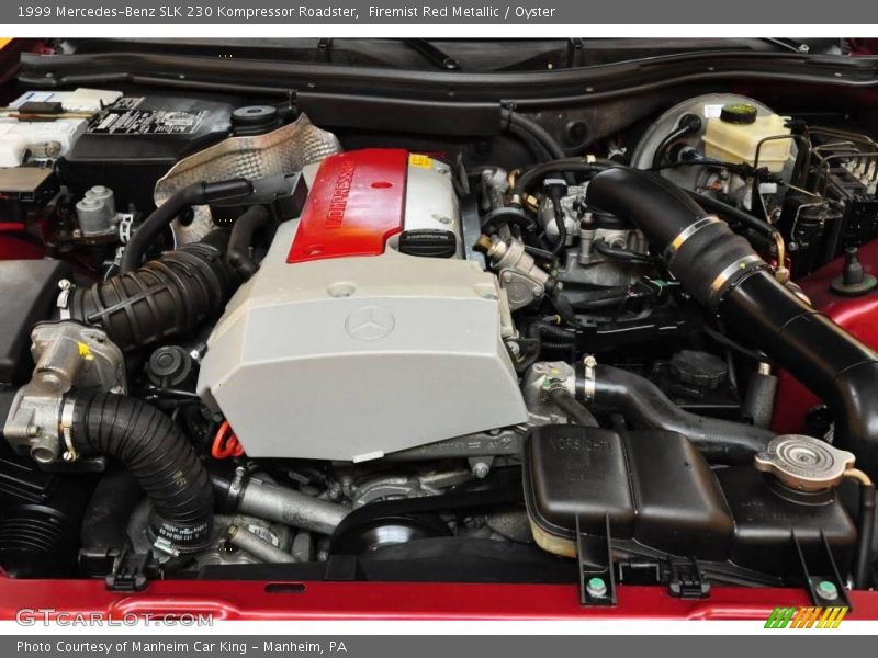 Firemist Red Metallic / Oyster 1999 Mercedes-Benz SLK 230 Kompressor Roadster