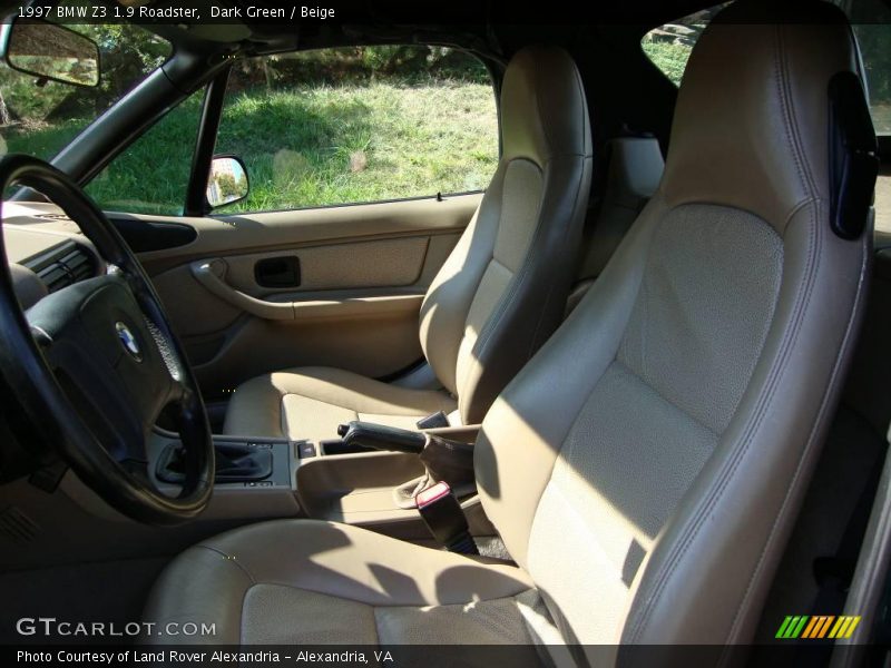 Dark Green / Beige 1997 BMW Z3 1.9 Roadster