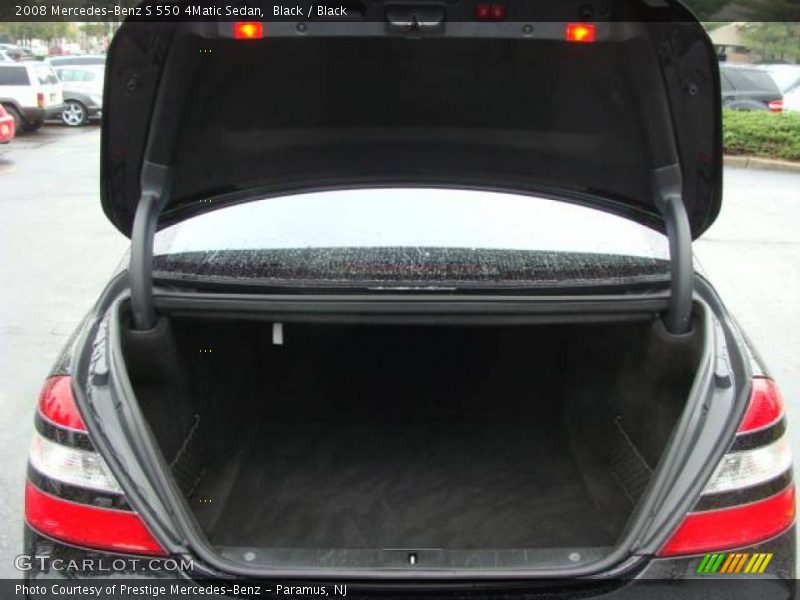 Black / Black 2008 Mercedes-Benz S 550 4Matic Sedan