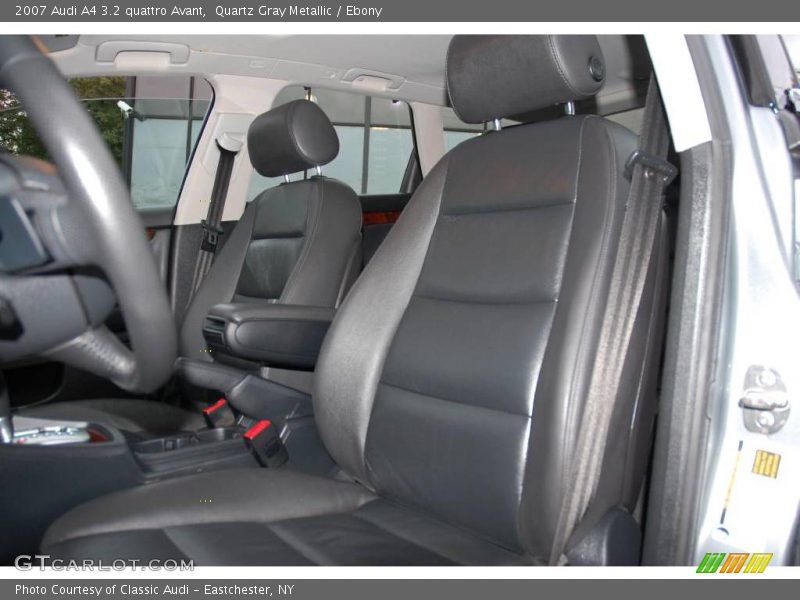 Quartz Gray Metallic / Ebony 2007 Audi A4 3.2 quattro Avant