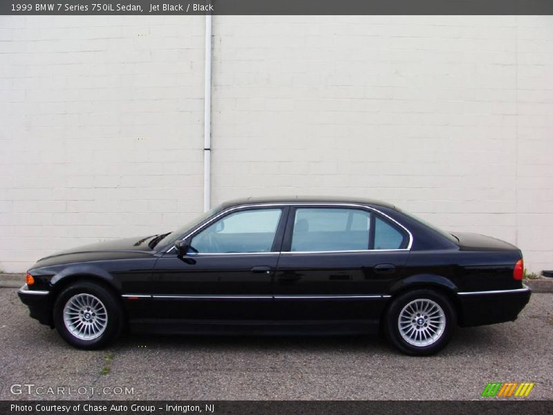 Jet Black / Black 1999 BMW 7 Series 750iL Sedan