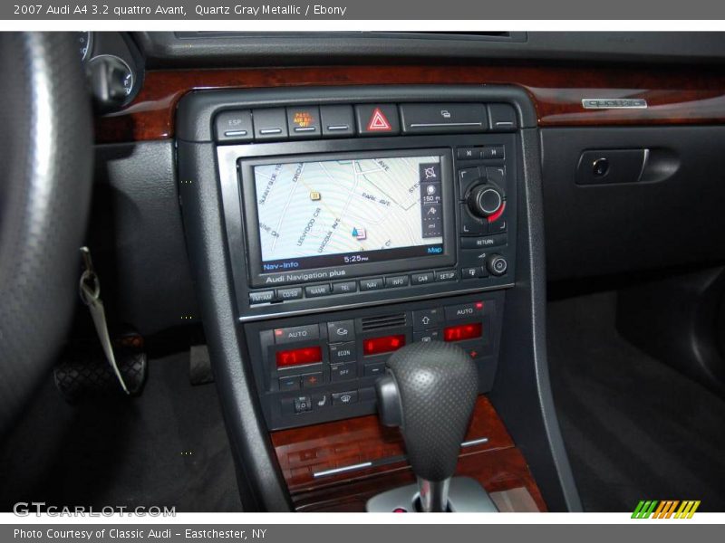 Quartz Gray Metallic / Ebony 2007 Audi A4 3.2 quattro Avant