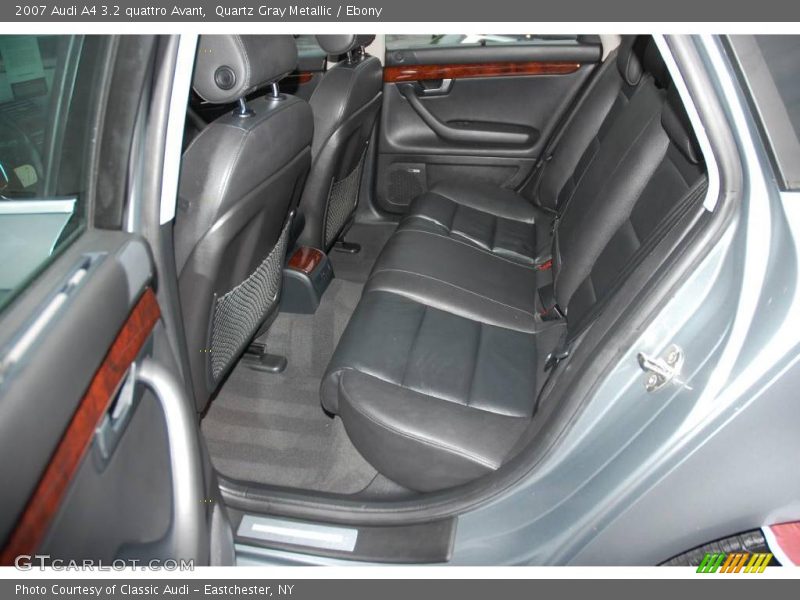 Quartz Gray Metallic / Ebony 2007 Audi A4 3.2 quattro Avant