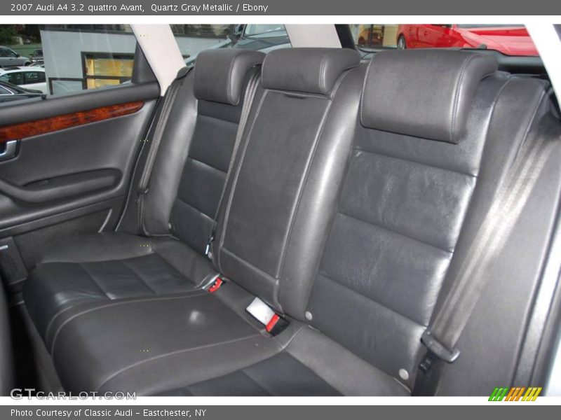 Quartz Gray Metallic / Ebony 2007 Audi A4 3.2 quattro Avant