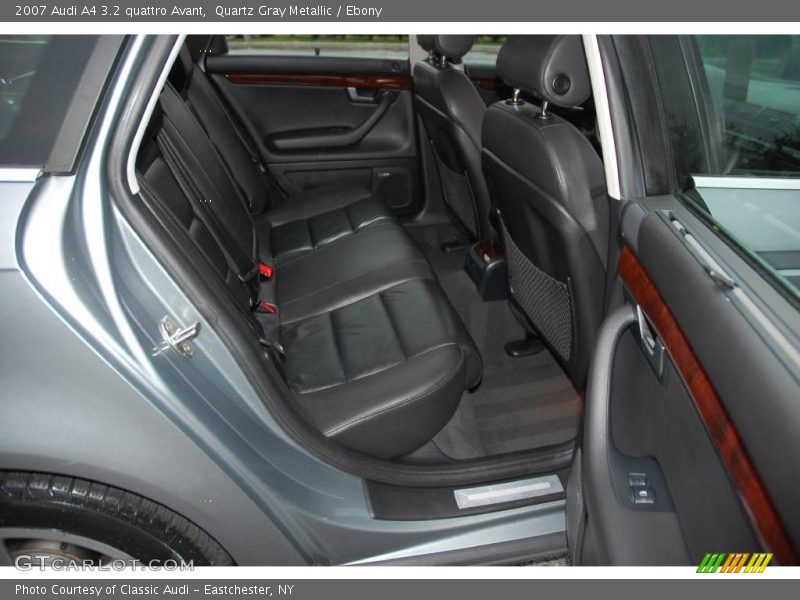 Quartz Gray Metallic / Ebony 2007 Audi A4 3.2 quattro Avant