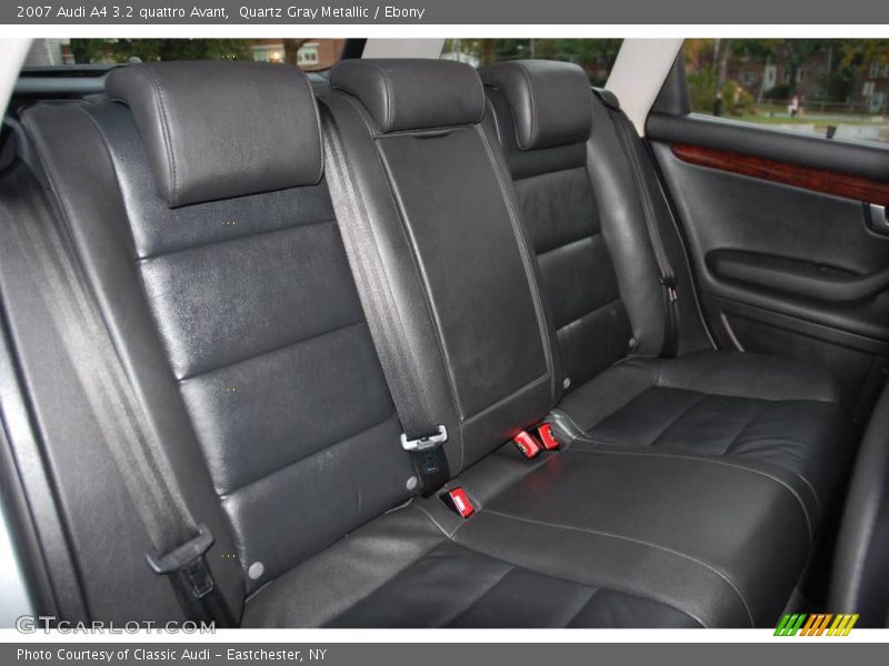 Quartz Gray Metallic / Ebony 2007 Audi A4 3.2 quattro Avant