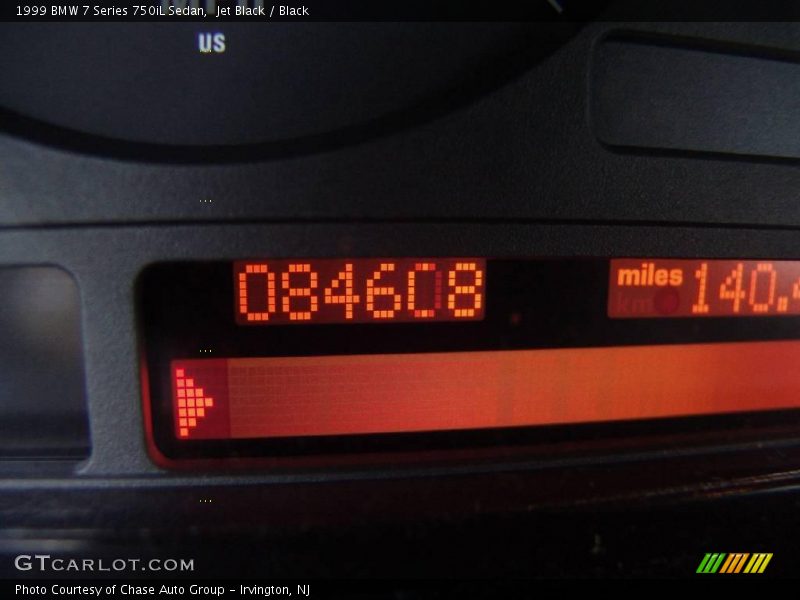 Jet Black / Black 1999 BMW 7 Series 750iL Sedan