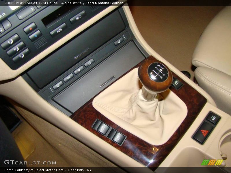 Alpine White / Sand Montana Leather 2006 BMW 3 Series 325i Coupe