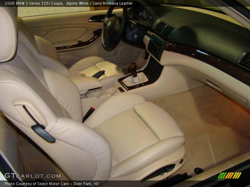 Alpine White / Sand Montana Leather 2006 BMW 3 Series 325i Coupe