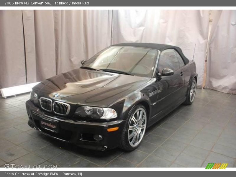 Jet Black / Imola Red 2006 BMW M3 Convertible