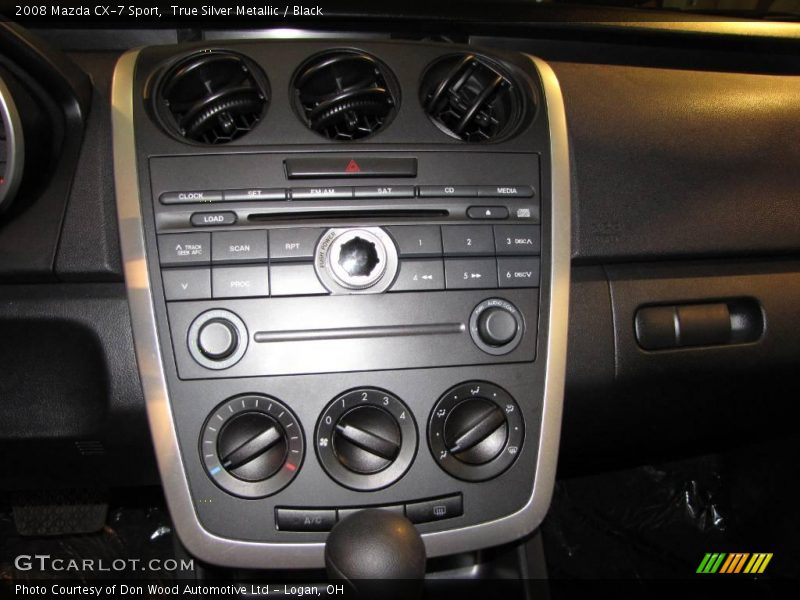True Silver Metallic / Black 2008 Mazda CX-7 Sport