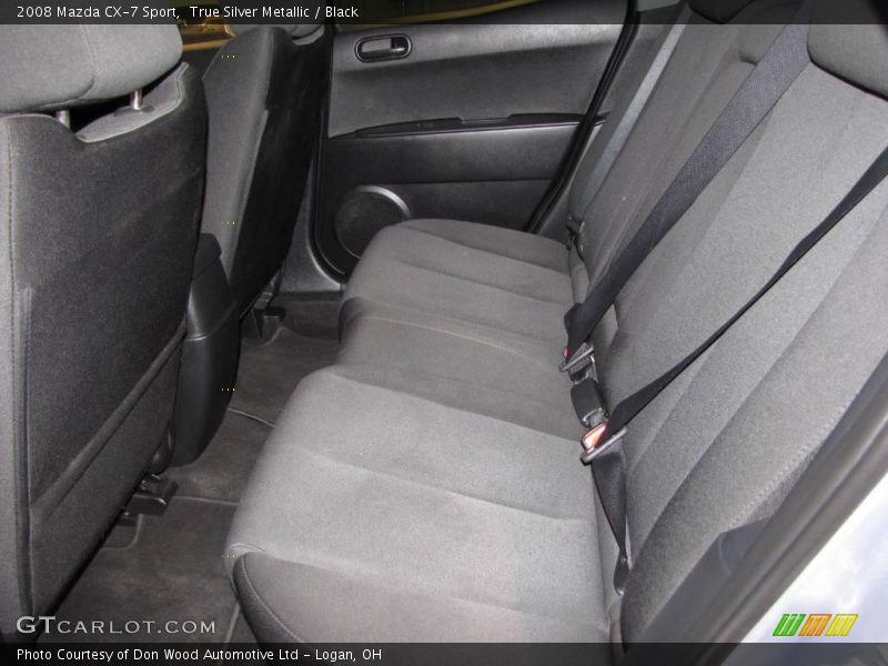True Silver Metallic / Black 2008 Mazda CX-7 Sport