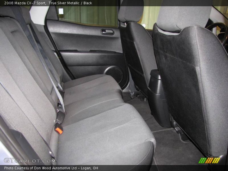 True Silver Metallic / Black 2008 Mazda CX-7 Sport