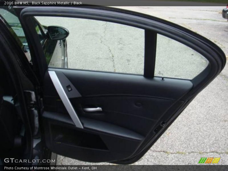 Black Sapphire Metallic / Black 2006 BMW M5