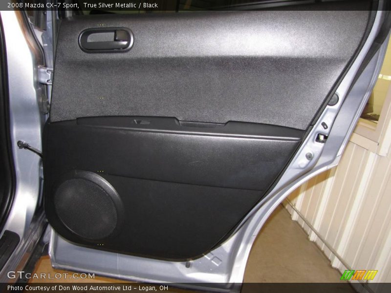 True Silver Metallic / Black 2008 Mazda CX-7 Sport