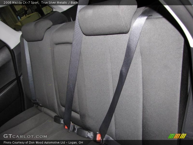True Silver Metallic / Black 2008 Mazda CX-7 Sport