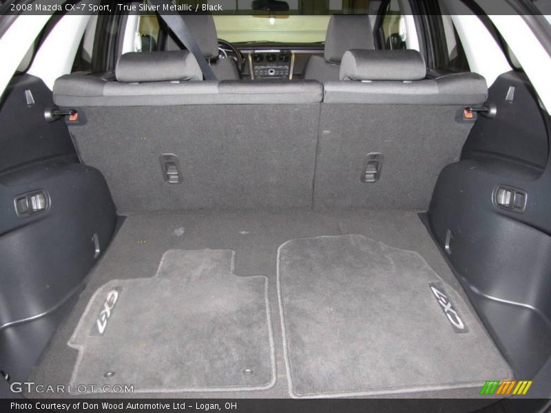 True Silver Metallic / Black 2008 Mazda CX-7 Sport