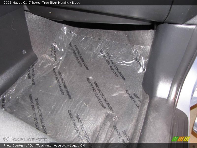 True Silver Metallic / Black 2008 Mazda CX-7 Sport