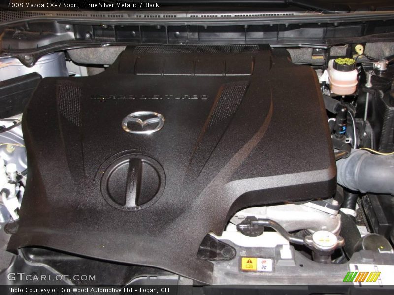 True Silver Metallic / Black 2008 Mazda CX-7 Sport