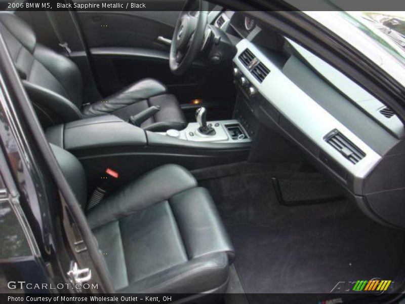 Black Sapphire Metallic / Black 2006 BMW M5