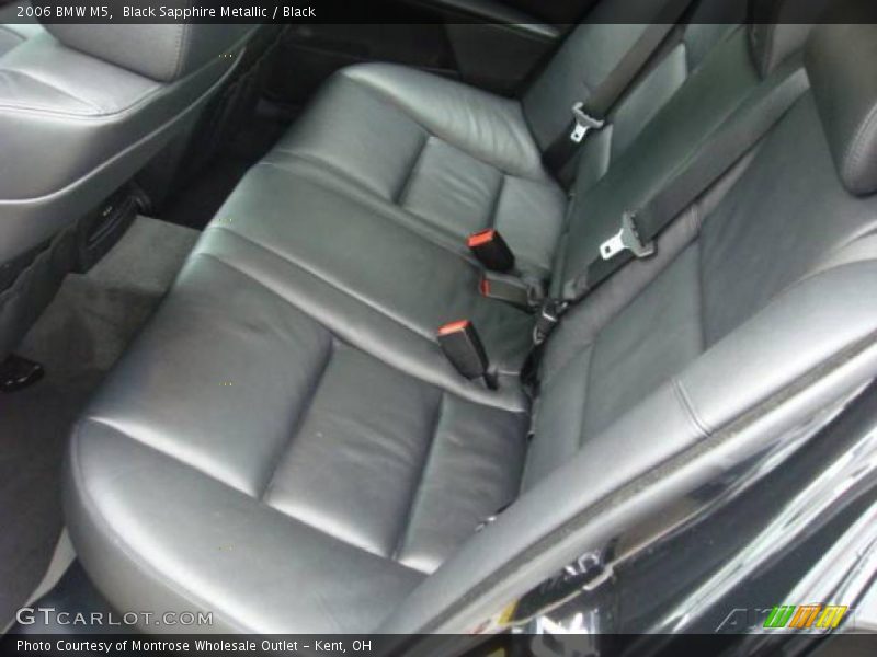 Black Sapphire Metallic / Black 2006 BMW M5