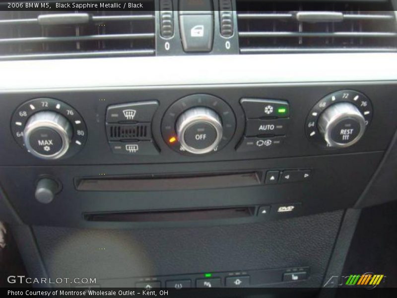 Black Sapphire Metallic / Black 2006 BMW M5