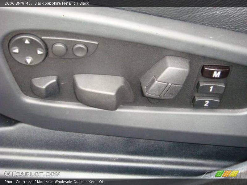 Black Sapphire Metallic / Black 2006 BMW M5