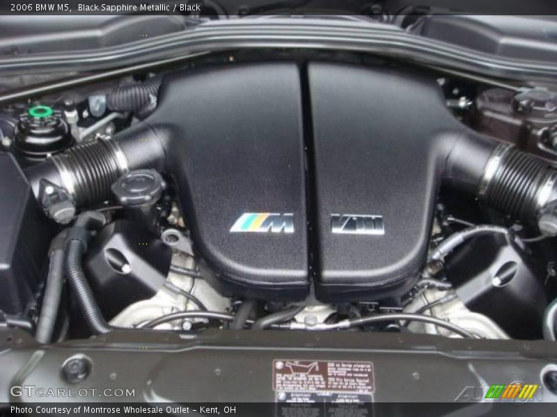 Black Sapphire Metallic / Black 2006 BMW M5