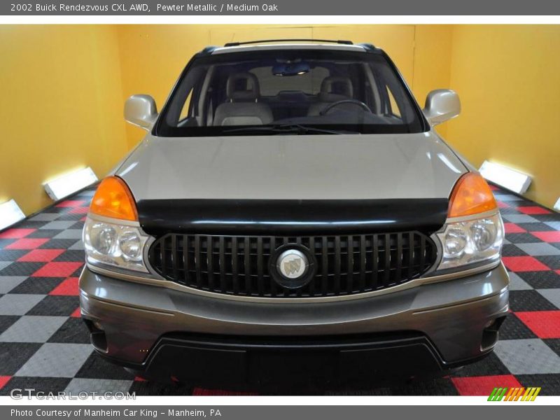 Pewter Metallic / Medium Oak 2002 Buick Rendezvous CXL AWD
