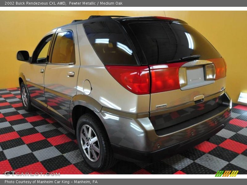 Pewter Metallic / Medium Oak 2002 Buick Rendezvous CXL AWD