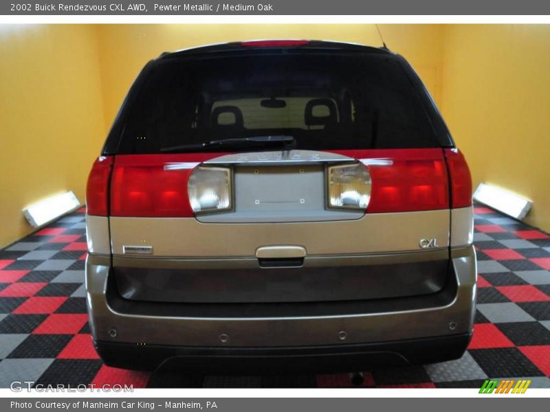 Pewter Metallic / Medium Oak 2002 Buick Rendezvous CXL AWD